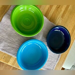 3 Count FIESTA TABLEWARE COMPANY 7” Bowls